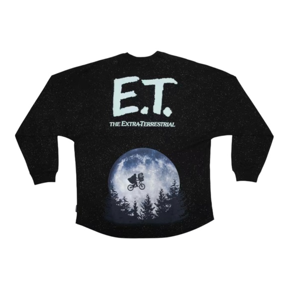 Universal Studios E.T. The Extra Terrestrial Poster Spirit Jersey S - Picture 1 of 1